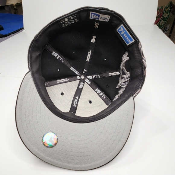 Boston Red Sox Hat Fitted 7 3/8 Vintage Wool Script Baseball Cap New Era MLB - Picture 6 of 14